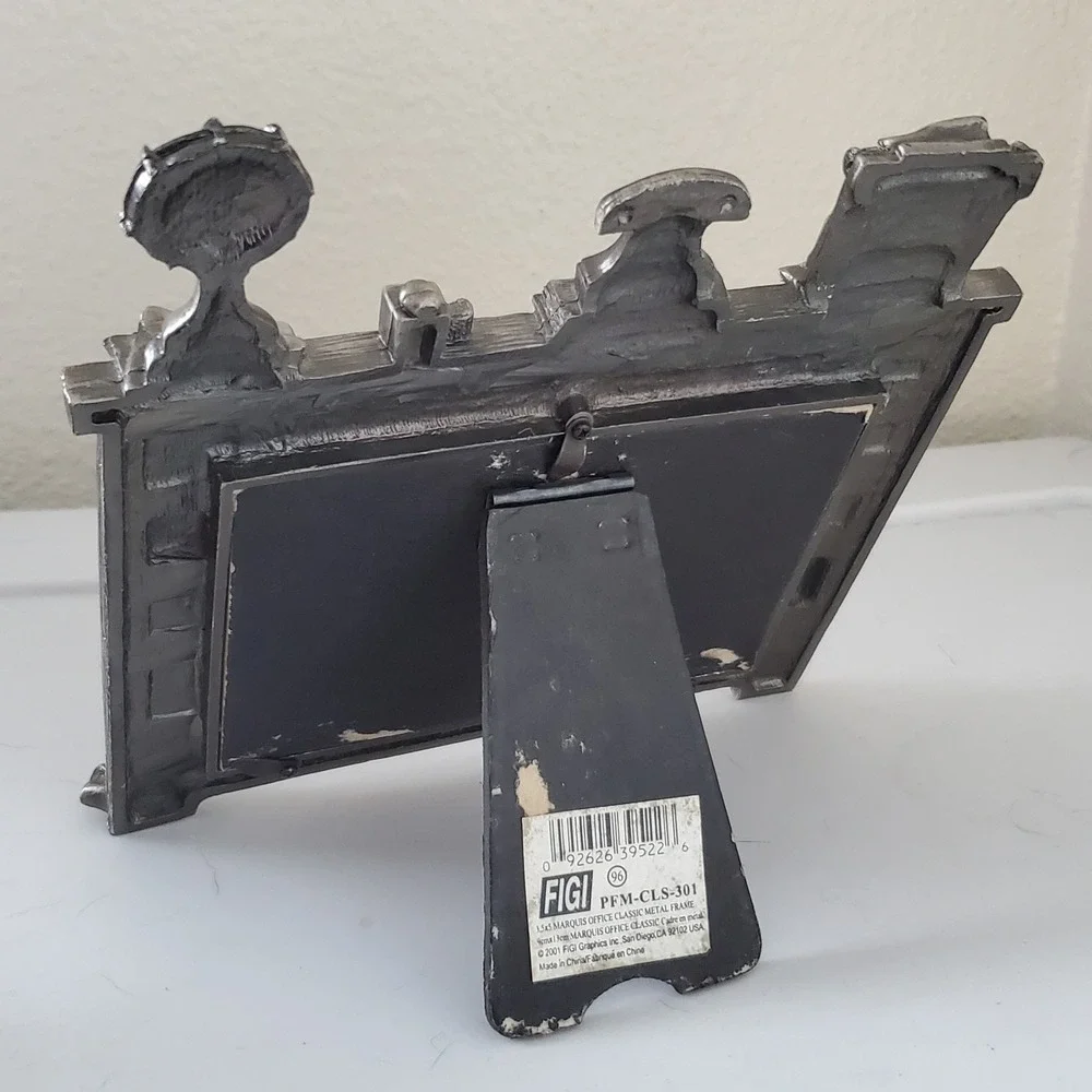 FIGI Graphics 2001 Vintage Office Desk Metal Picture Frame Typewriter 3.5x5